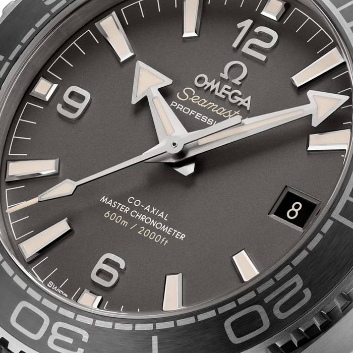 Omega Seamaster Planet Ocean 600M 43,5 mm Herrenuhr grau O21532442101002 – Bild 3