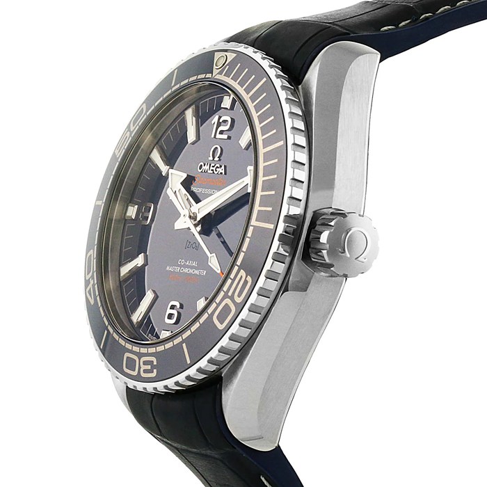 Omega Seamaster Planet Ocean 600M Herren 43.5mm Automatik Co-Axial Blau Taucher Herrenuhr O21533442103001 – Bild 3