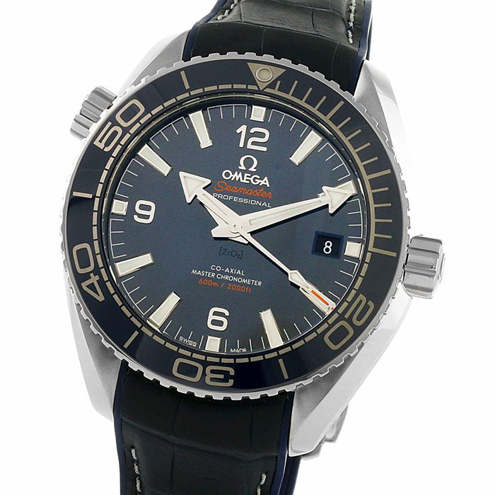 Omega Seamaster Planet Ocean 600M Herren 43.5mm Automatik Co-Axial Blau Taucher Herrenuhr O21533442103001 – Bild 4