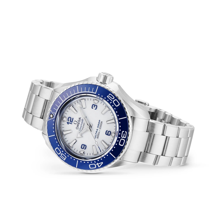 Omega Seamaster Planet Ocean Ultra Deep 6000m Co-Axial Master Chronometer 45,5mm Herrenuhr weiß O21530462104001 – Bild 3