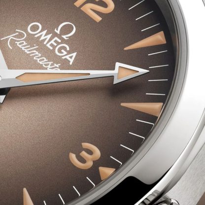 Omega Seamaster Railmaster 38mm Herrenuhr Braun O23510382013001 – Bild 3