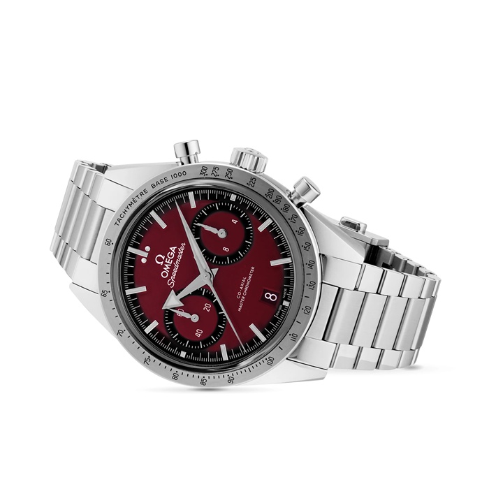 Omega Speedmaster 57 Co-Axial Master Chronometer Chronograph 40,5 mm Herrenuhr Rot O33210415111001 – Bild 3