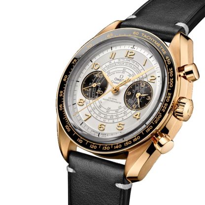 Omega Speedmaster Chronoscope Paris 2024 Olympische Spiele 43mm Herrenuhr Mondschein Gold O52262435102001 – Bild 2