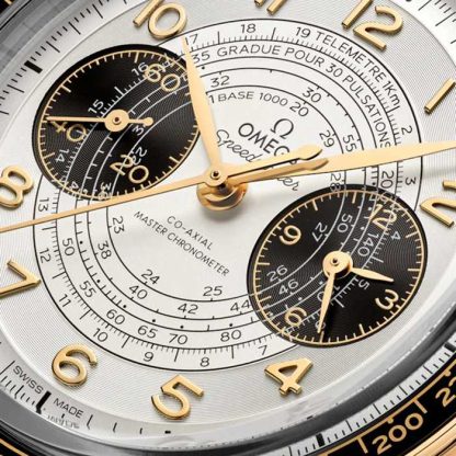 Omega Speedmaster Chronoscope Paris 2024 Olympische Spiele 43mm Herrenuhr Mondschein Gold O52262435102001 – Bild 3