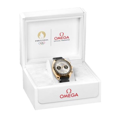 Omega Speedmaster Chronoscope Paris 2024 Olympische Spiele 43mm Herrenuhr Mondschein Gold O52262435102001 – Bild 5