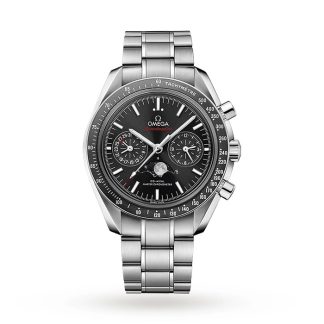 Omega Speedmaster Herren 44,25mm Co-Axial Automatik Mondphase Uhr O30430445201001