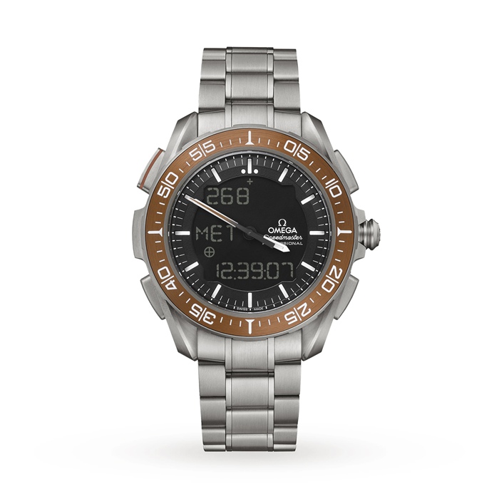 Omega Speedmaster Time On Mars 45mm Herrenuhr O31890457901003