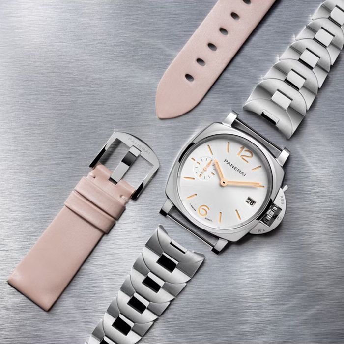 Panerai Luminor Due 38mm Damenuhr weiß PAM01508 – Bild 4