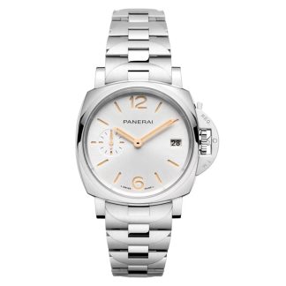 Panerai Luminor Due 38mm Damenuhr weiß PAM01508