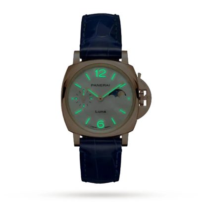 Panerai Luminor Due Luna Goldtech 38mm Damenuhr PAM01181 – Bild 2