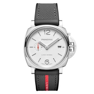 Panerai Luminor Due Luna Rossa 42mm Herrenuhr weiß PAM01381