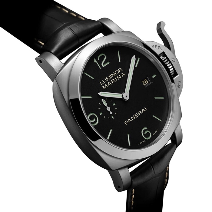 Panerai Luminor Marina 44mm Herrenuhr schwarz PAM03312 – Bild 3