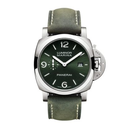 Panerai Luminor Marina Titanio 44mm Herrenuhr Grün PAM03325
