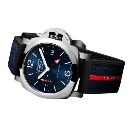 Panerai Luminor Quaranta BiTempo Luna Rossa 40mm Herrenuhr Blau PAM01404 – Bild 3