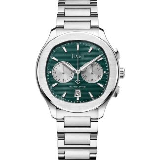 Piaget Polo Chronograph 42mm Herrenuhr Grün G0A49024