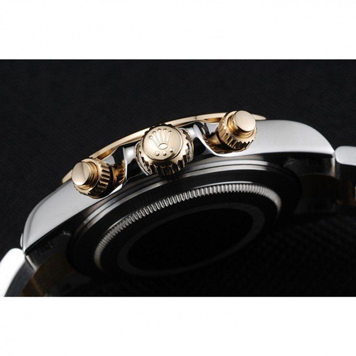 Replica Rolex Cosmograph Daytona blau Zifferblatt zwei Ton Edelstahl Armband 1454246 – Bild 9