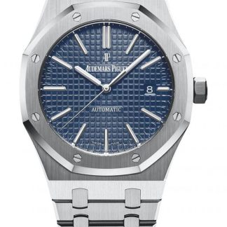 Replik Audemars Piguet Royal Eiche Selbstaufzug Blau 15400ST.OO.1220ST.03