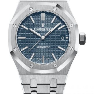 Replik Audemars Piguet Royal Eiche Selbstaufzug Blau 15450ST.OO.1256ST.03