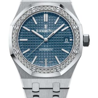 Replik Audemars Piguet Royal Eiche Selbstaufzug Blau 15451ST.ZZ.1256ST.03