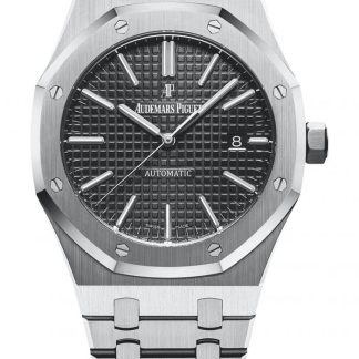 Replik Audemars Piguet Royal Eiche Selbstaufzug Schwarz 15400ST.OO.1220ST.01