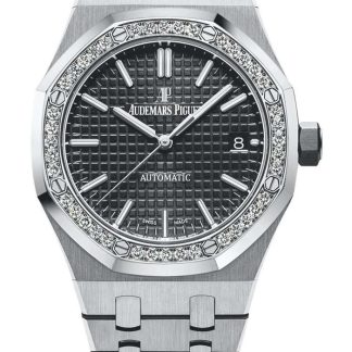 Replik Audemars Piguet Royal Eiche Selbstaufzug Schwarz 15451ST.ZZ.1256ST.01