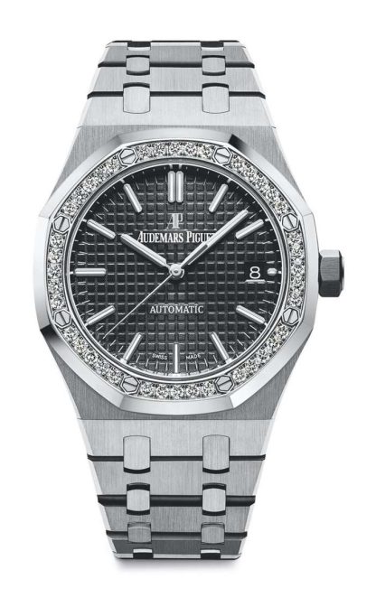 Replik Audemars Piguet Royal Eiche Selbstaufzug Schwarz 15451ST.ZZ.1256ST.01