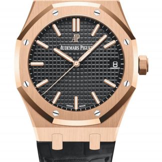 Replik Audemars Piguet Royal Eiche Selbstaufzug Schwarz 15500OR.OO.D002CR.01