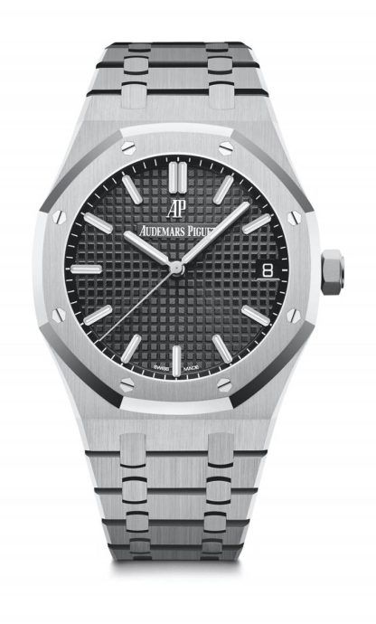 Replik Audemars Piguet Royal Eiche Selbstaufzug Schwarz 15500ST.OO.1220ST.03
