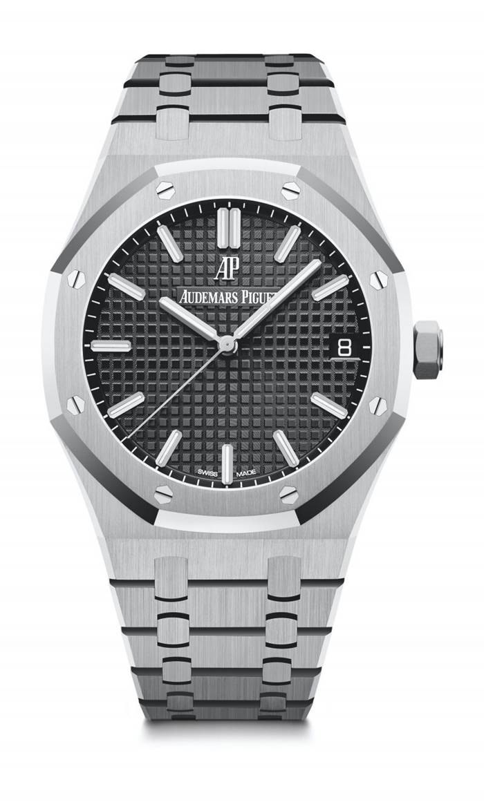 Replik Audemars Piguet Royal Eiche Selbstaufzug Schwarz 15500ST.OO.1220ST.03