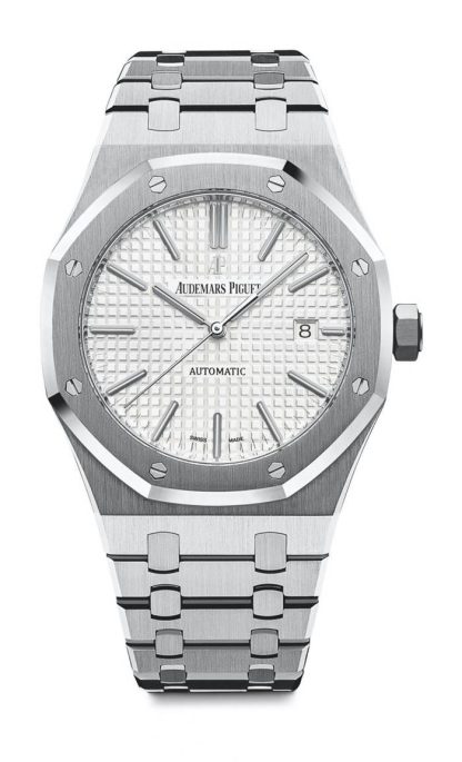 Replik Audemars Piguet Royal Eiche Selbstaufzug Silber 15400ST.OO.1220ST.02
