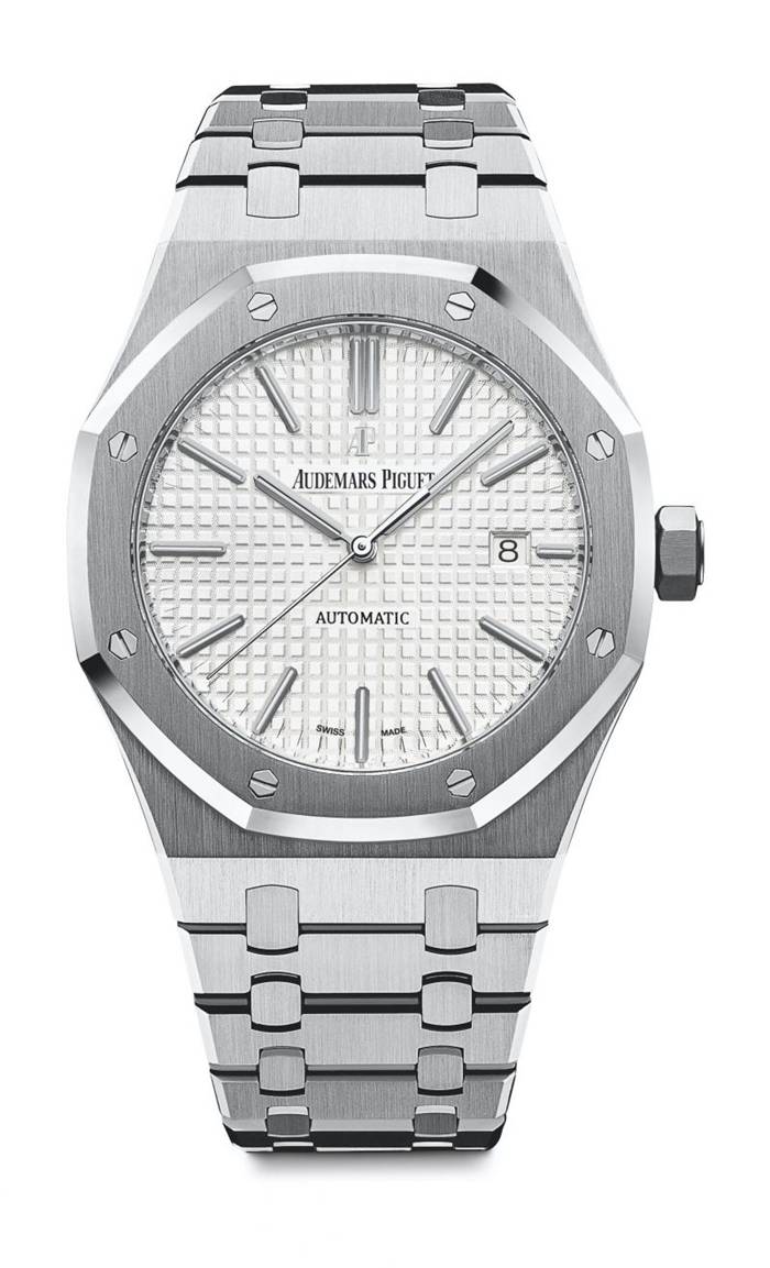 Replik Audemars Piguet Royal Eiche Selbstaufzug Silber 15400ST.OO.1220ST.02