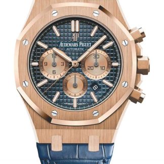 Replik Audemars Piguet Royal Oak Chronograph mit Selbstaufzug Blau 26331OR.OO.D315CR.01