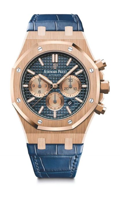 Replik Audemars Piguet Royal Oak Chronograph mit Selbstaufzug Blau 26331OR.OO.D315CR.01
