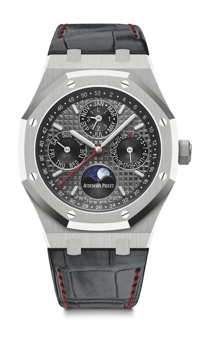 Replik Audemars Piguet Royal Oak Ewiger Kalender Grau 26609TI.OO.1220TI.01 – Bild 2