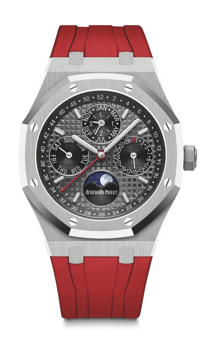 Replik Audemars Piguet Royal Oak Ewiger Kalender Grau 26609TI.OO.1220TI.01 – Bild 3