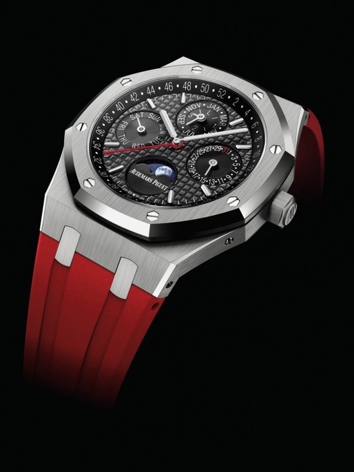 Replik Audemars Piguet Royal Oak Ewiger Kalender Grau 26609TI.OO.1220TI.01 – Bild 4