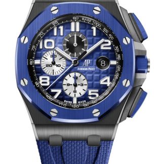 Replik Audemars Piguet Royal Oak Offshore Chronograph Automatik Blau 26405CE-OO-A030CA-01