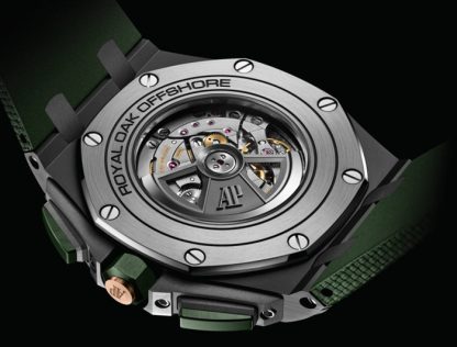 Replik Audemars Piguet Royal Oak Offshore Chronograph Automatik Grün 26405CE-OO-A056CA-01 – Bild 2