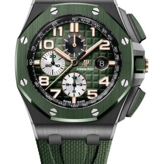 Replik Audemars Piguet Royal Oak Offshore Chronograph Automatik Grün 26405CE-OO-A056CA-01