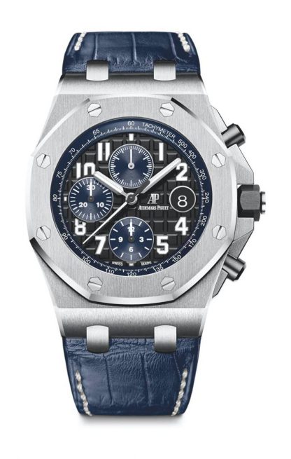 Replik Audemars Piguet Royal Oak Offshore Chronograph mit Selbstaufzug Blau 26470ST.OO.A028CR.01