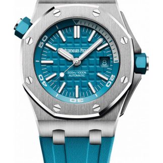 Replik Audemars Piguet Royal Oak Offshore Diver Blau 15710ST.OO.A032CA.01