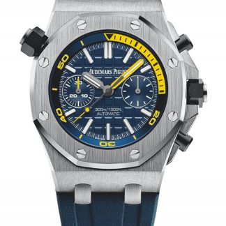 Replik Audemars Piguet Royal Oak Offshore Diver Chronograph Blau 26703ST.OO.A027CA.01