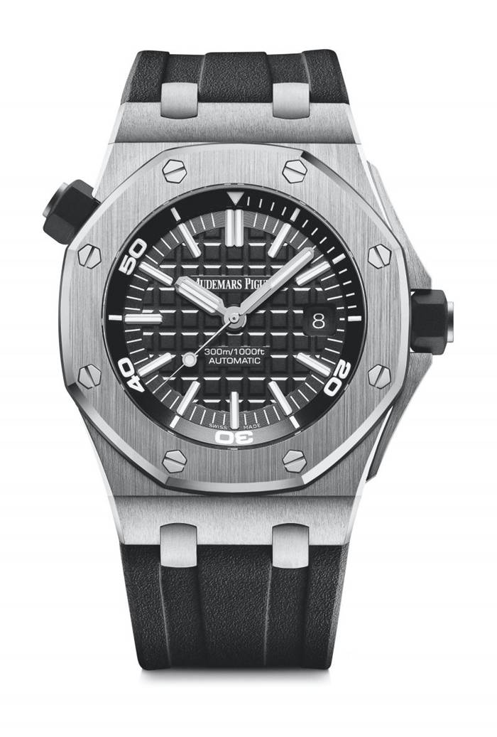Replik Audemars Piguet Royal Oak Offshore Diver Schwarz 15710ST.OO.A002CA.01