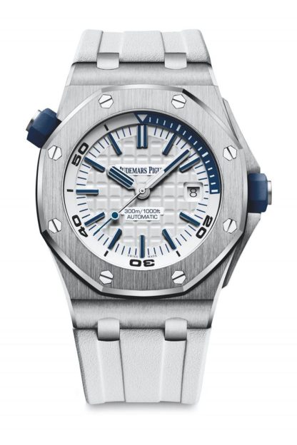 Replik Audemars Piguet Royal Oak Offshore Diver Weiß 15710ST.OO.A010CA.01