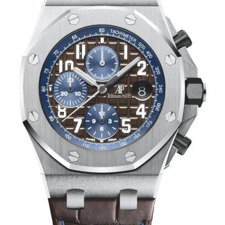 Replik Audemars Piguet Royal Oak Offshore Selbstaufzug Chronograph Braun 26470ST.OO.A099CR.01
