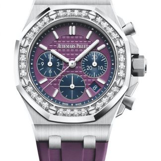 Replik Audemars Piguet Royal Oak Offshore Selbstaufzug Chronograph Lila 26231ST.ZZ.D075CA.01