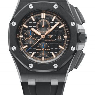 Replik Audemars Piguet Royal Oak Offshore Selbstaufzug Chronograph Schwarz 26405CE.OO.A002CA.02