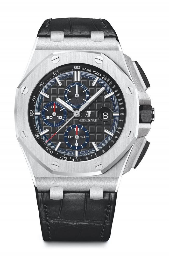 Replik Audemars Piguet Royal Oak Offshore Selbstaufzug Chronograph Schwarz 26412PT.OO.A002CR.01