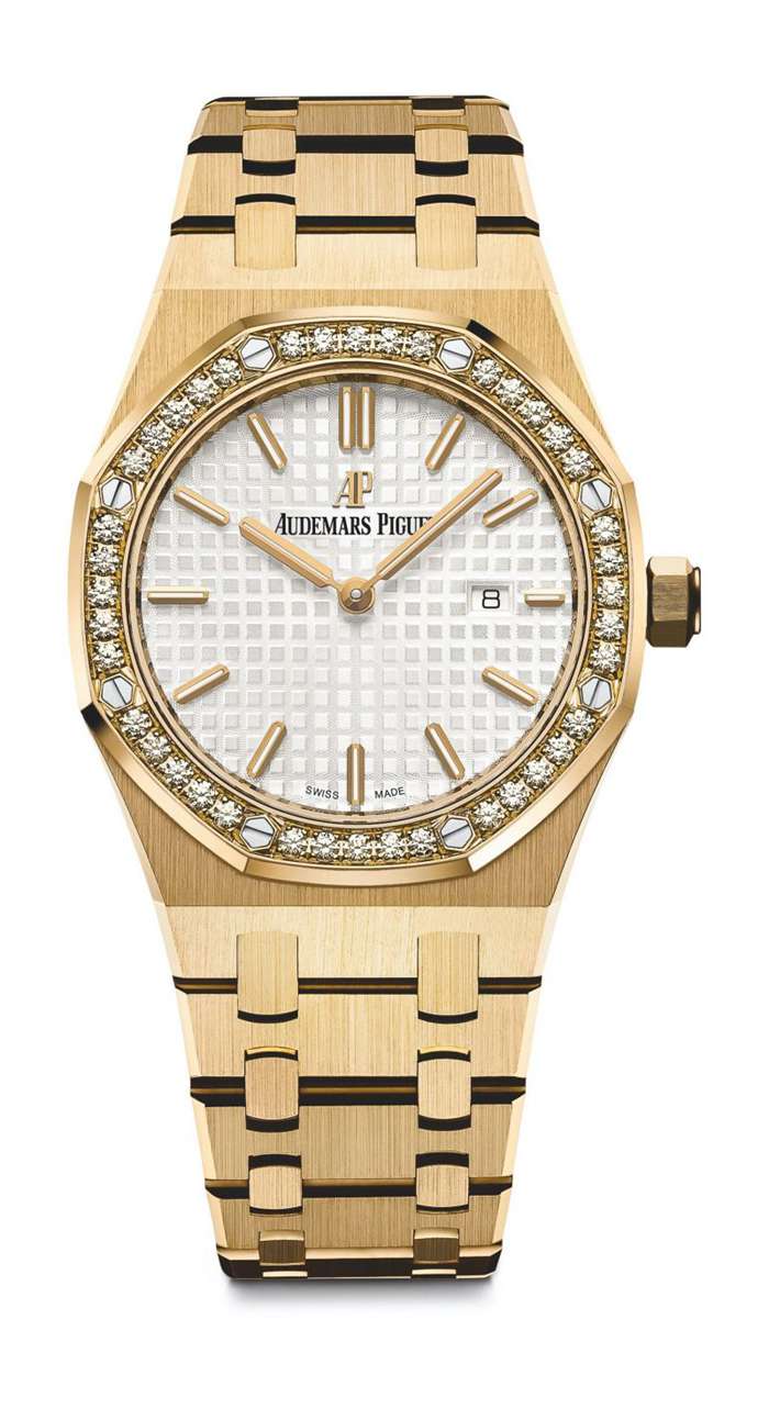 Replik Audemars Piguet Royal Oak Quarz Silber 67651BA.ZZ.1261BA.01