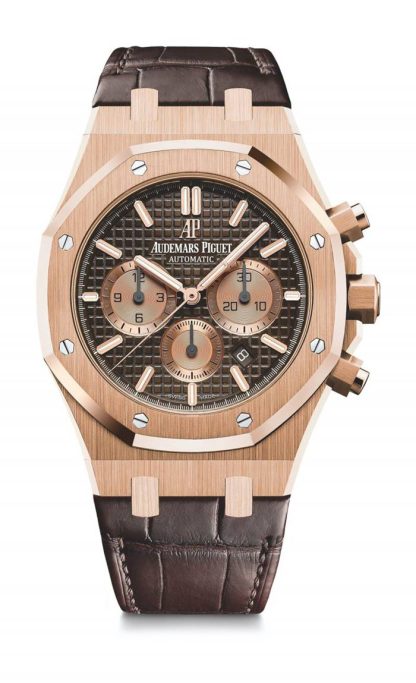 Replik Audemars Piguet Royal Oak Selbstaufzug Chronograph Braun 26331OR.OO.D821CR.01